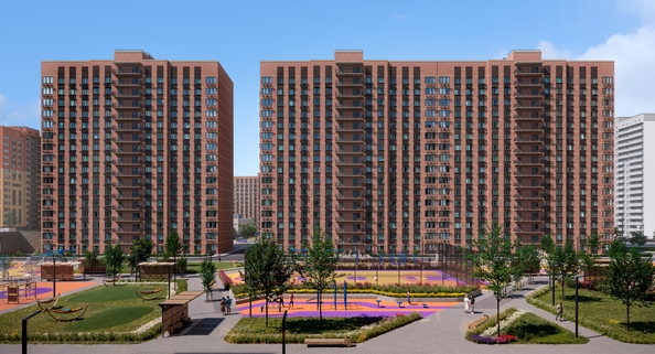 
  Продается 2-комн. квартира 52.97 м², в ЖК Смородина, литера 18. Фото 18.