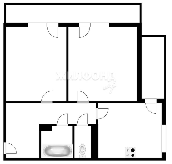 
   Продам 2-комнатную, 68.3 м², Октябрьская ул, 181/2к2

. Фото 14.