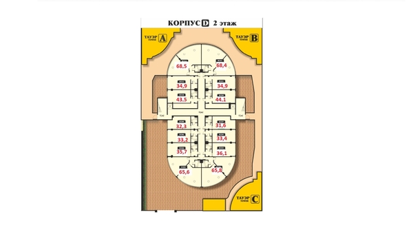 
   Продам 1-комнатную, 33.9 м², Разина ул, 17

. Фото 16.