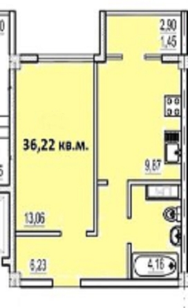 
   Продам 1-комнатную, 36.22 м², Армавирская ул, 20Ак3

. Фото 22.