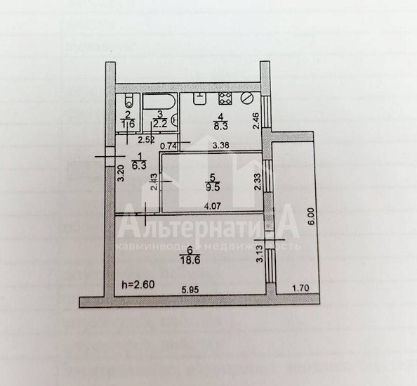 
  Продается 2-комн. квартира, 53 м², Главная ул
. Фото 11.