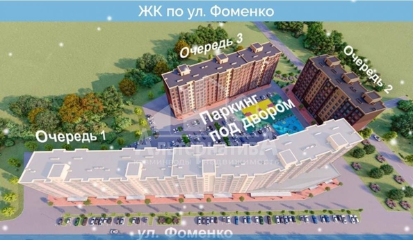 
  Продается 1-комн. квартира, 40.3 м², Фоменко ул
. Фото 1.