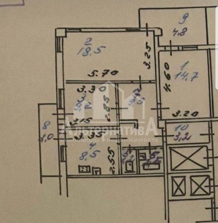 
  Продается 3-комн. квартира, 67.4 м², Набережная ул
. Фото 11.
