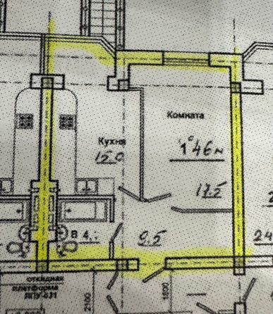 
  Продается 1-комн. квартира, 46 м², Первомайский пер, д. 11
. Фото 3.