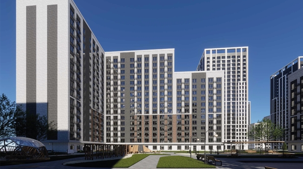 
  Продается 1-комн. квартира, 35.7 м², ЖК Кварталы 17/77, литер 9.5
. Фото 1.