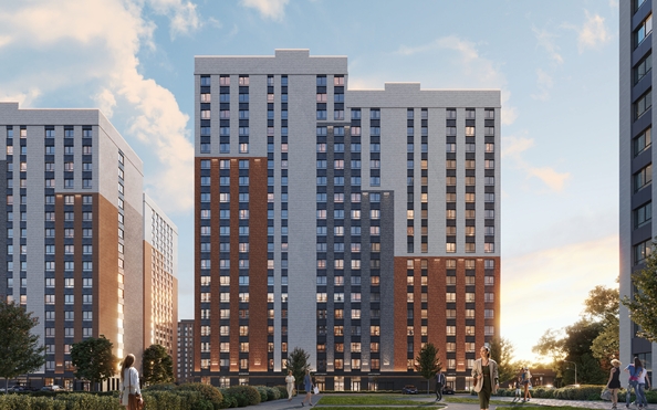 
  Продается 1-комн. квартира 38 м², в ЖК Основа, литер 6.2. Фото 1.