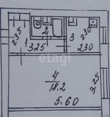 
   Продам 1-комнатную, 31.3 м², Комсомольская ул, 8

. Фото 7.