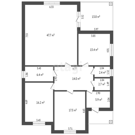 
   Продам дом, 149.2 м², Михайловск

. Фото 7.