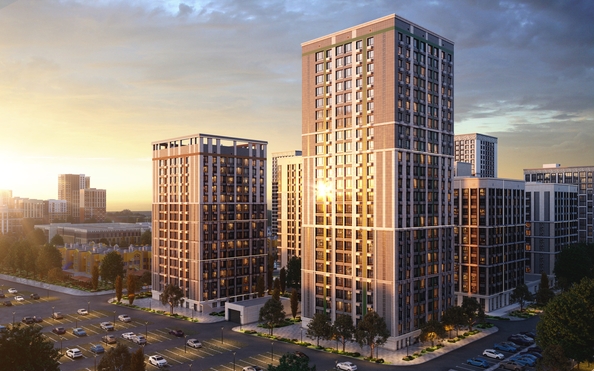 
  Продается 2-комн. квартира, 89.3 м², ЖК Кварталы 17/77, литер 7.2
. Фото 1.