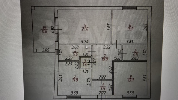 
  Продается дом 100 м². Фото 3.