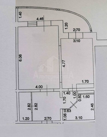 
  Продается 1-комн. квартира 66.5 м². Фото 9.