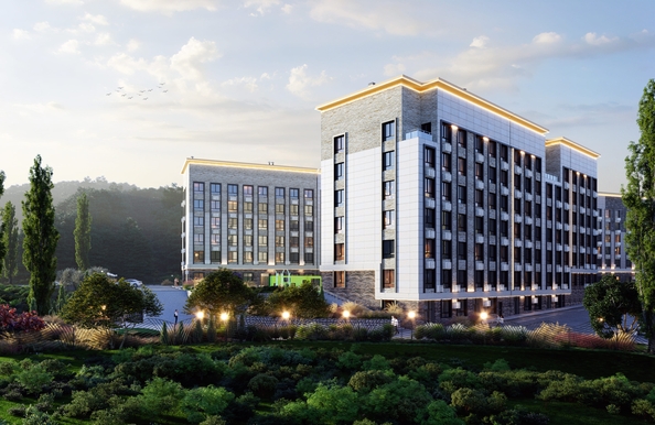 
  Продается 2-комн. квартира 102.1 м², в ЖК Печорин, литер 2. Фото 1.