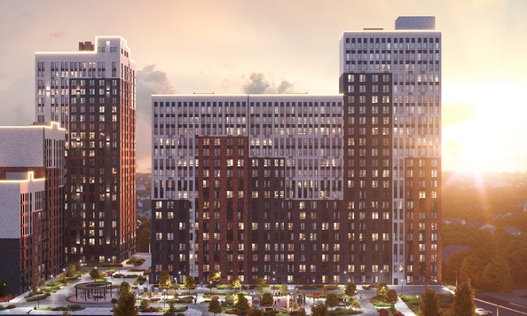 
  Продается 1-комн. квартира 38.7 м², в ЖК Резиденция СОФИ, литер 1 корпус 2. Фото 1.