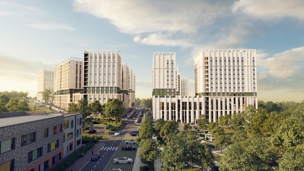 
  Продается 2-комн. квартира 56.6 м², в ЖК Моне. Дом у озера, литер 2.1. Фото 4.