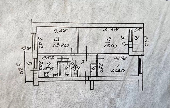 
  Продается 3-комн. квартира 60.4 м². Фото 14.