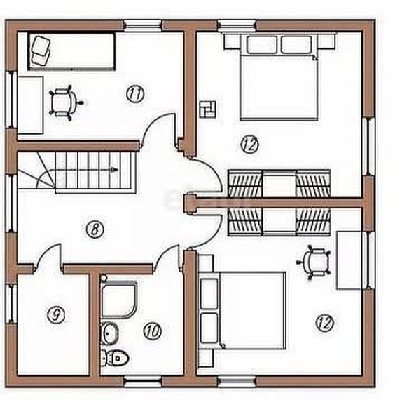 
   Продам дом, 75 м², Ставрополь

. Фото 19.