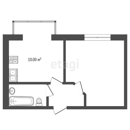 
   Продам 1-комнатную, 33.8 м², Войкова ул, 462

. Фото 8.