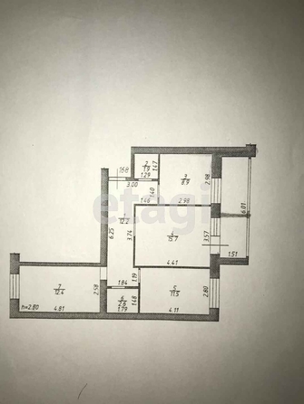 
   Продам 3-комнатную, 74.3 м², Серова ул, 472/4

. Фото 19.