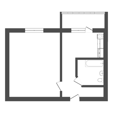 
  Сдам в аренду 1-комнатную квартиру, 42 м², Ставрополь

. Фото 12.