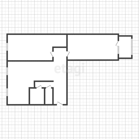 
   Продам 3-комнатную, 55.5 м², Пригородная ул, 167

. Фото 2.