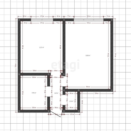 
   Продам 1-комнатную, 42.3 м², Менделеева пер, 2

. Фото 11.