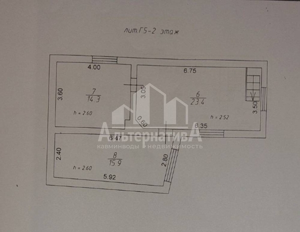 
   Продам дом, 80.5 м², Кисловодск

. Фото 11.