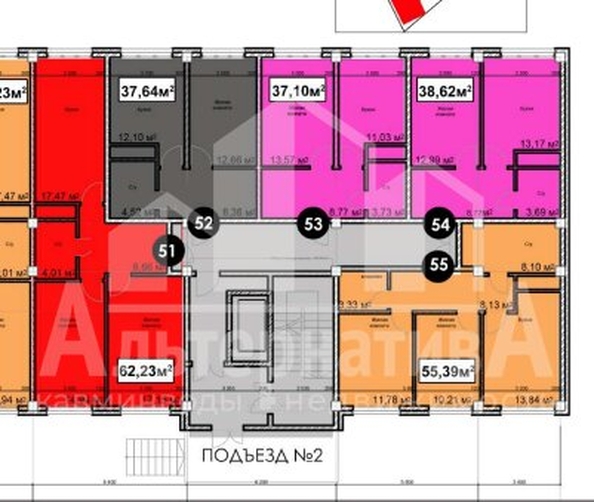 
   Продам 1-комнатную, 37.1 м², Благодатная ул

. Фото 6.