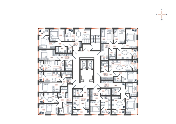 
  Продается 3-комн. квартира 79.69 м², в ЖК Темп, дом 2. Фото 21.