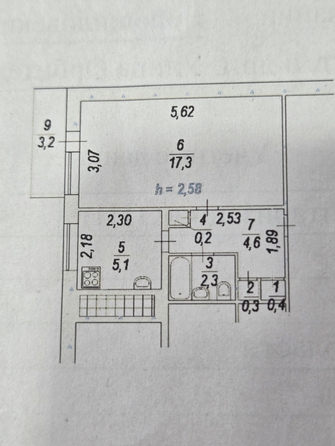 
  Продается 1-комн. квартира 31.2 м². Фото 14.