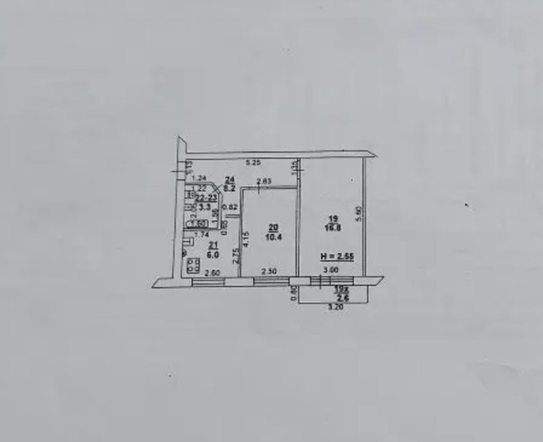 
  Продается 2-комн. квартира 44.7 м². Фото 17.