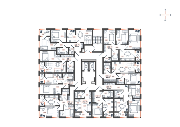 
  Продается 2-комн. квартира 60.56 м², в ЖК Темп, дом 2. Фото 21.