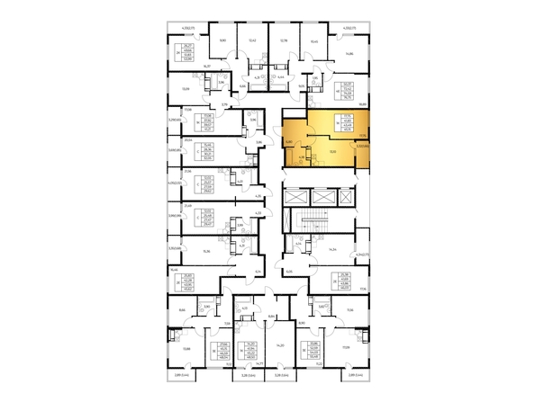 
  Продается 1-комн. квартира 45.15 м², в ЖК Звезда Столицы 2. Фото 2.