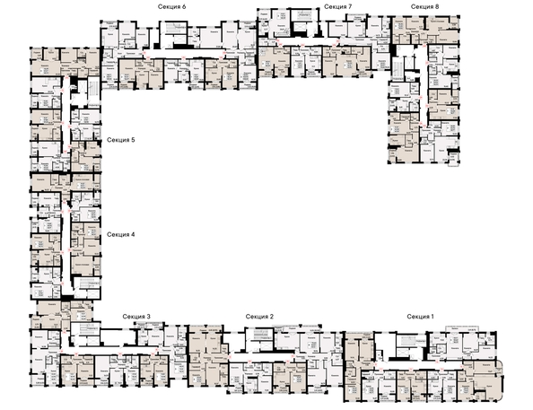 
  Продается 2-комн. квартира 56.2 м², в  Курортный квартал Ривьера, II оч. Фото 1.