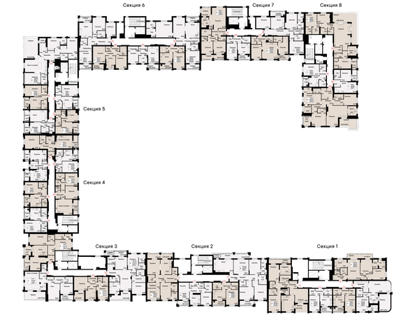 
  Продается 3-комн. квартира 85.86 м², в  Курортный квартал Ривьера, II оч. Фото 1.
