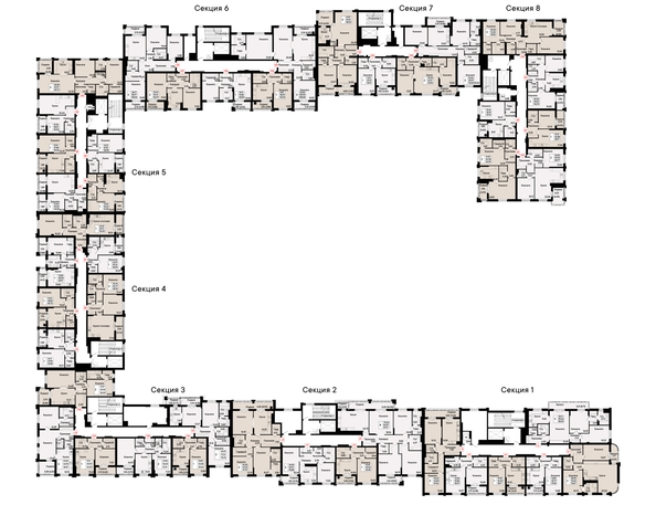 
  Продается 3-комн. квартира 89.03 м², в  Курортный квартал Ривьера, II оч. Фото 1.