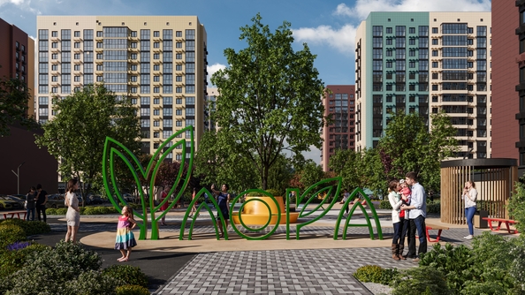 
  Продается 3-комн. квартира 64.2 м², в ЖК Флора, литера 2.1. Фото 26.