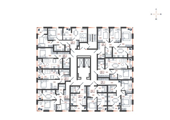 
  Продается 3-комн. квартира 83.09 м², в ЖК Темп, дом 2. Фото 21.