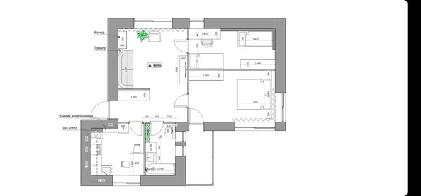 
  Продается 3-комн. квартира 61.6 м². Фото 11.