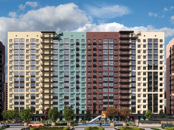 
  Продается 1-комн. квартира 37.4 м², в ЖК Флора, литера 3.1. Фото 2.