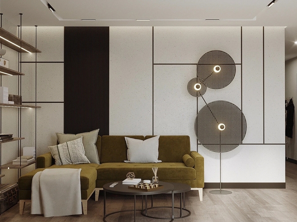 
  Продается 2-комн. квартира 53.9 м², в ЖК Панорама на Театральном, литера 1. Фото 5.