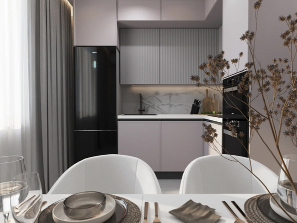 
  Продается студия 27.5 м², в ЖК Панорама на Театральном, литера 1. Фото 8.