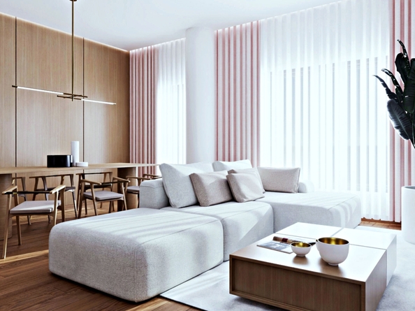 
  Продается 2-комн. квартира 39.2 м², в ЖК Панорама на Театральном, литера 1. Фото 8.