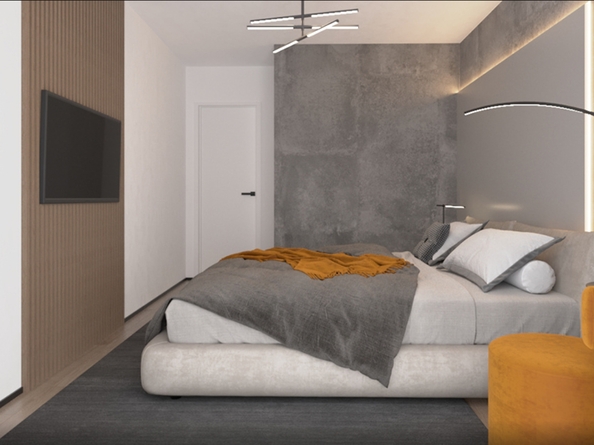 
  Продается 1-комн. квартира 40 м², в ЖК Панорама на Театральном, литера 1. Фото 8.