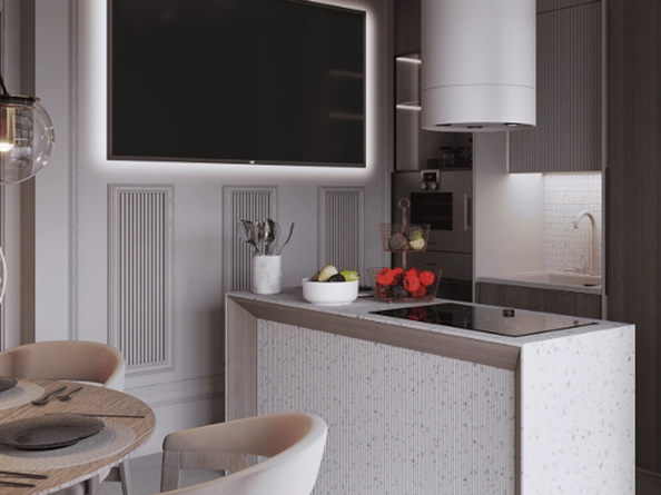 
  Продается 3-комн. квартира 58.9 м², в ЖК Панорама на Театральном, литера 1. Фото 8.