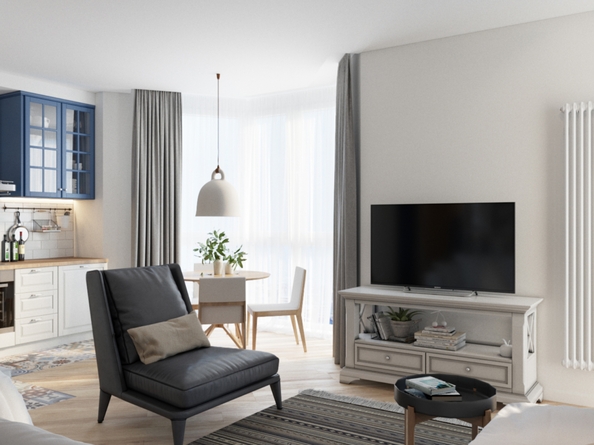 
  Продается 1-комн. квартира 45.62 м², в ЖК Звезда Столицы 2. Фото 6.