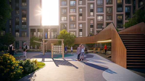 
  Продается 1-комн. квартира 33.8 м², в ЖК Сияние, литер 24/1. Фото 13.