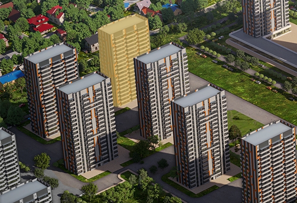 
   Продам 1-комнатную, 43.7 м², Западные Аллеи, литера 6.4

. Фото 1.