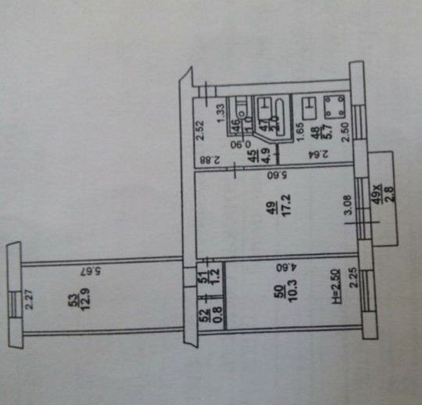 
   Продам 3-комнатную, 56 м², Ларина ул, 19/2

. Фото 1.