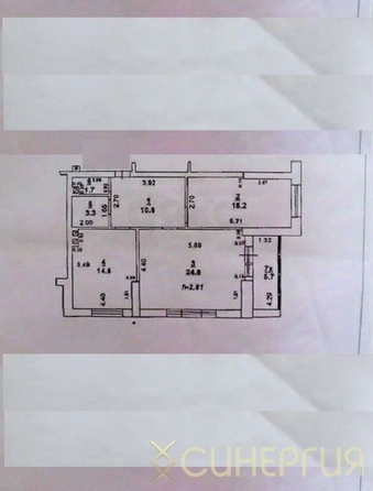 
   Продам 2-комнатную, 73 м², Извилистая ул, 13/1

. Фото 5.