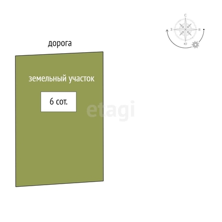 
  Продам  участок ИЖС, 6 соток, Батайск

. Фото 1.